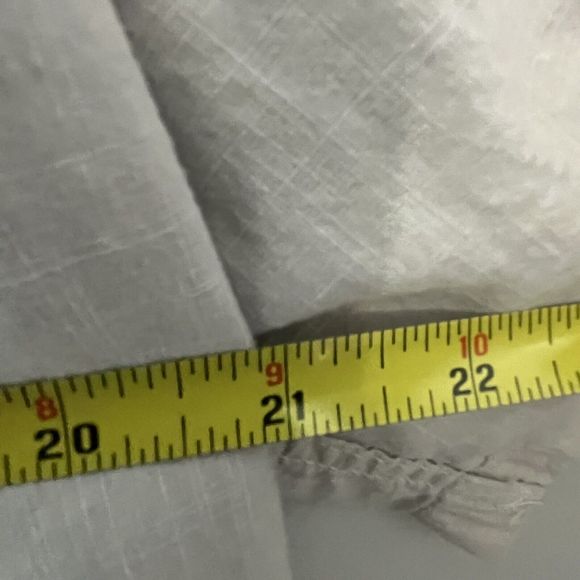 Ocean Current White Shirt Button Down Short Sleeve Mens Medium With Pockets NWOT - Picture 8 of 9